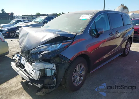 2023 Toyota Sienna Le from USA, damaged, VIN 5TDKRKEC6PS157598